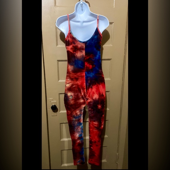 Multicolor jumpsuit. Size M - Picture 2 of 5